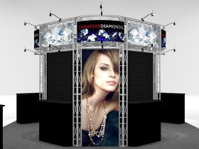 Stand out at the trade show with custom color options!